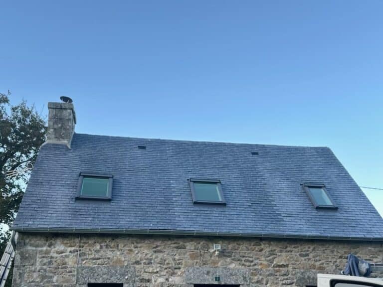 Chantier de couverture Callac - Morlaix Lannion