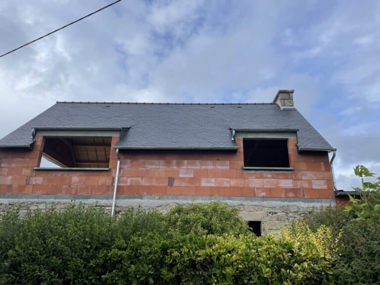 Couverture ardoise maison neuve Pleumeur-Bodou (3)
