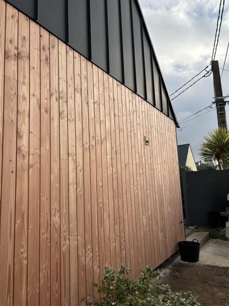 Isolation bardage Plouigneau 6 - Morlaix Lannion